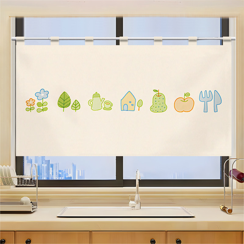 VIKAMA Grid Utensil Half Noren - Commercial Window Printing review and price