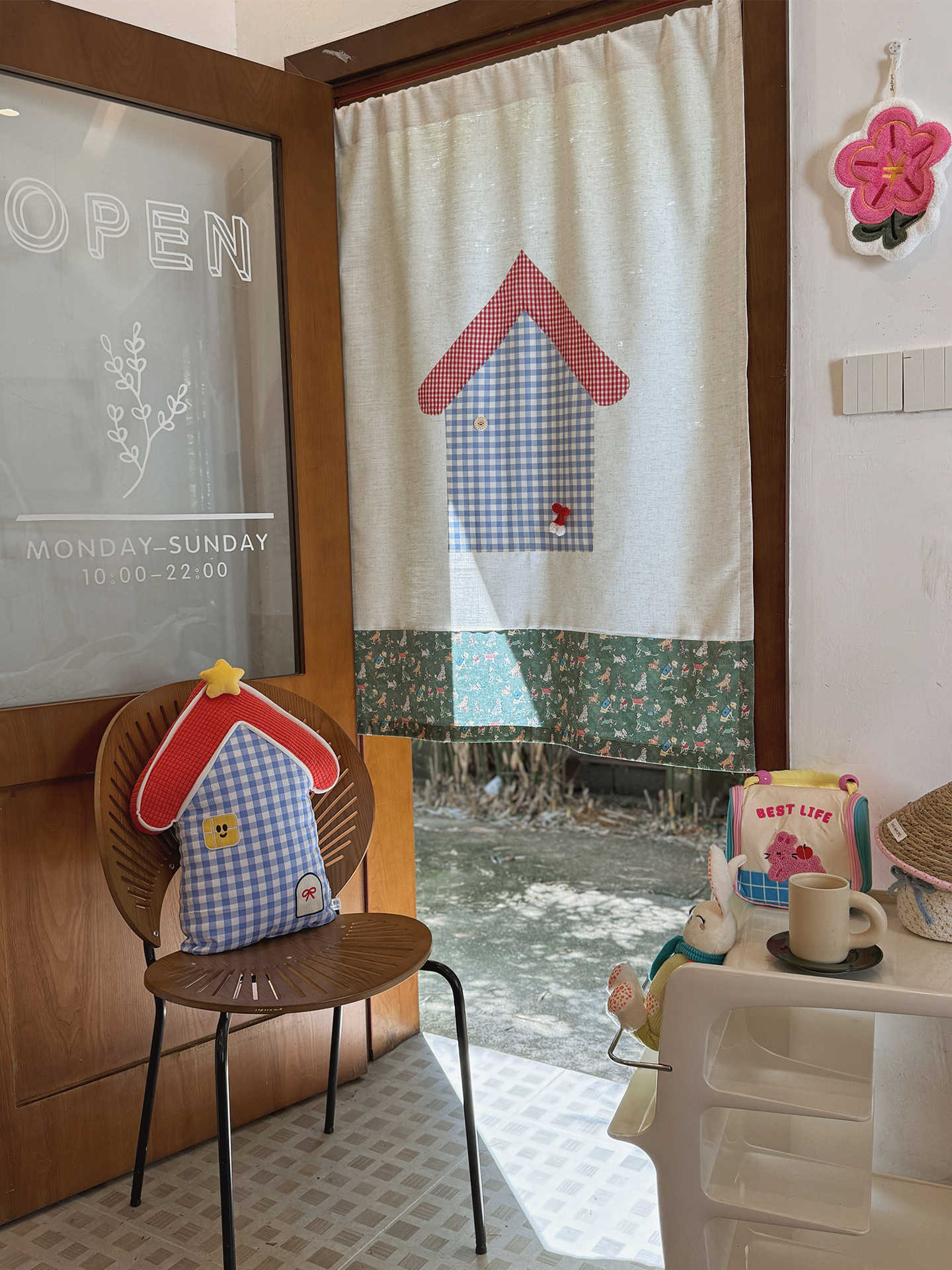 VIKAMA Gingham Small House Nor - Commercial Window Printing review and price