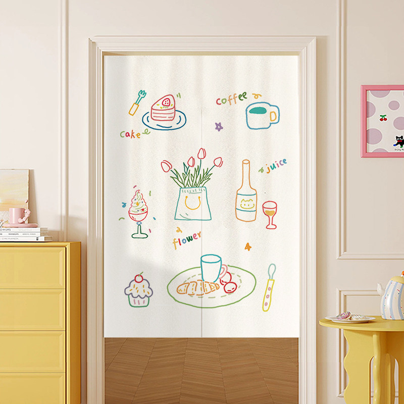 VIKAMA Color Hand Drawn Noren  - Commercial Window Printing review and price