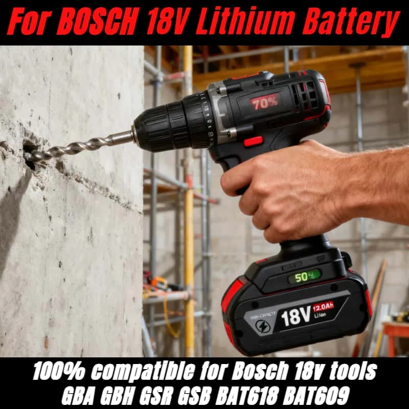 Hot Sale! for Bosch 18V 12.0Ah - Bosch Drill Gsb 18V review and price