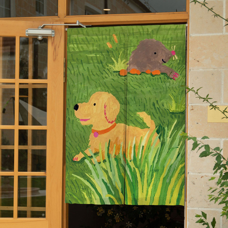 VIKAMA Cute Money Black Noren  - Commercial Window Printing review and price