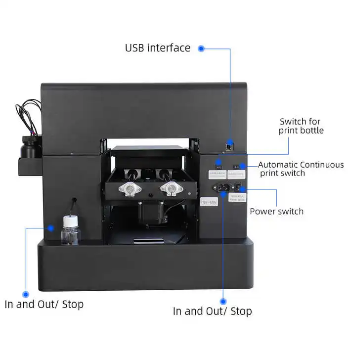 Irtop UV LED Printer A4 UV Fla - Uv Flatbed Printer review and price